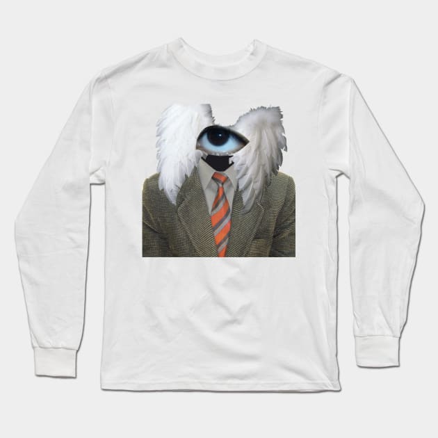 Weirdcore eyes, dreamcore character design Long Sleeve T-Shirt by Random Generic Shirts